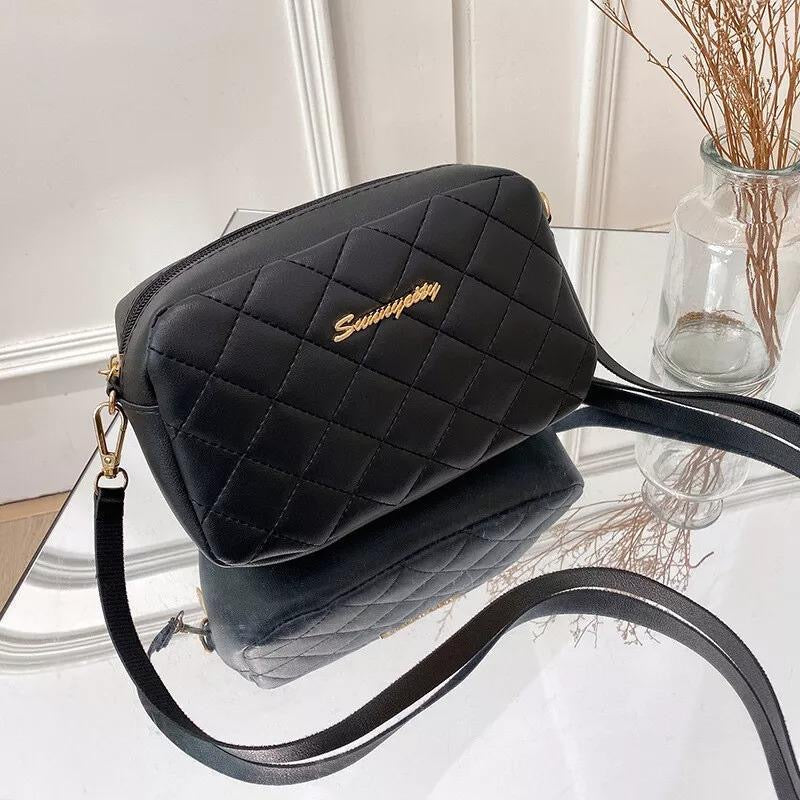 Premium Executive Quilted Crossbody Bag – Stylish & Trendy Shoulder Handbag for Women