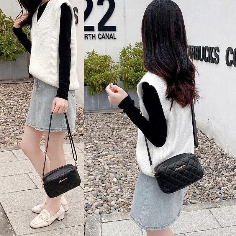 Premium Executive Quilted Crossbody Bag – Stylish & Trendy Shoulder Handbag for Women